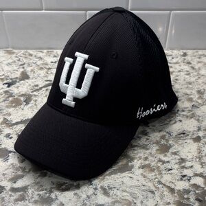 Black and white IU Hoosiers Cap